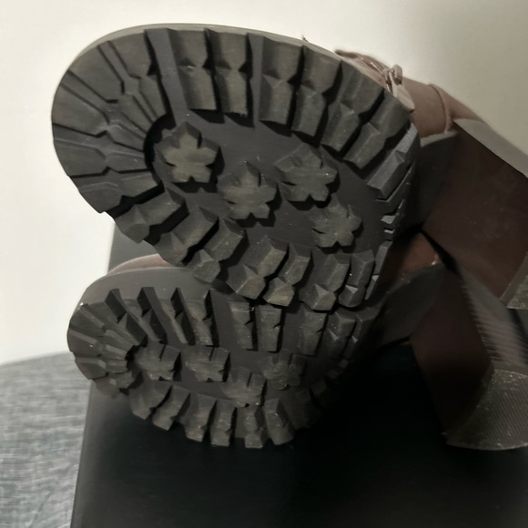 DREAM PAIRS Women's Fashion Ankle Boots - Chunky High Heel Booties - Picture 5 of 5